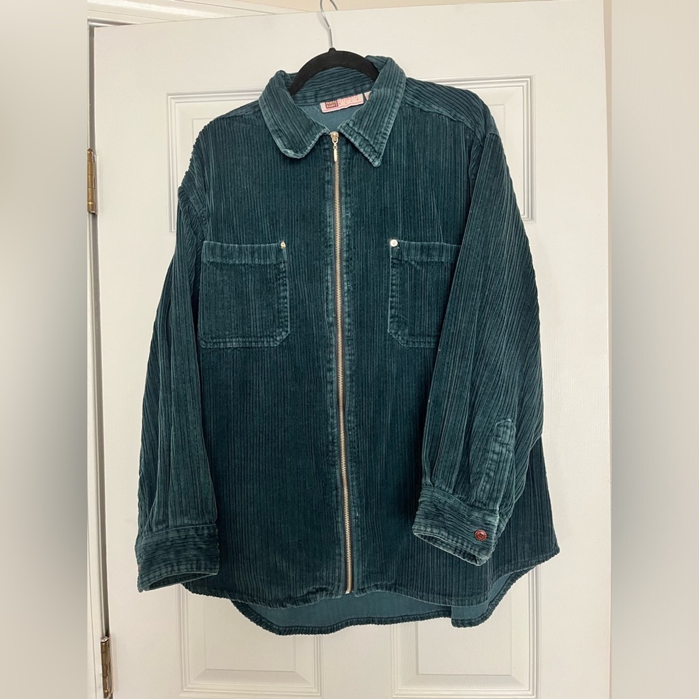 Vintage Oversized Corduroy Jacket / XL